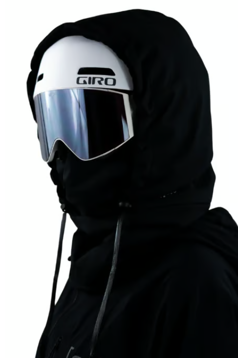 🏔️🧢 Cagoule thermique 3 en 1 confortable avec bonnet – Capuche d'hiver compatible avec un casque pour le ski, le vélo et les activités de plein air ❄️
