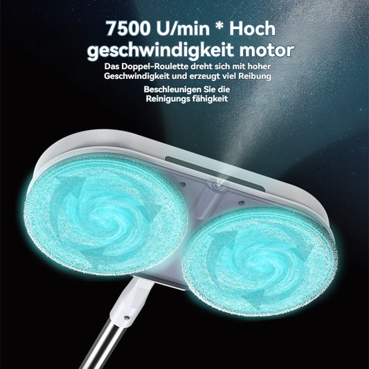 Kabelloser Elektro-Wischmopp – 2-in-1 Sprüh- & Wischsystem mit Winter-/Neujahrsrabatt ❄️🧼