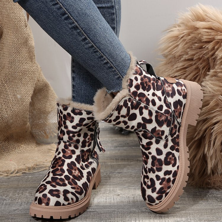 📢 Warme Fleece-Schneestiefel für Damen ⚡