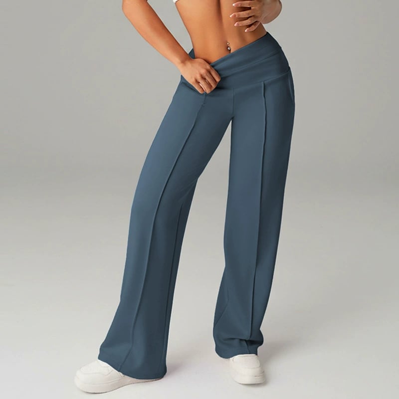 💕Einfache, locker sitzende Damenhose mit geradem Bein
