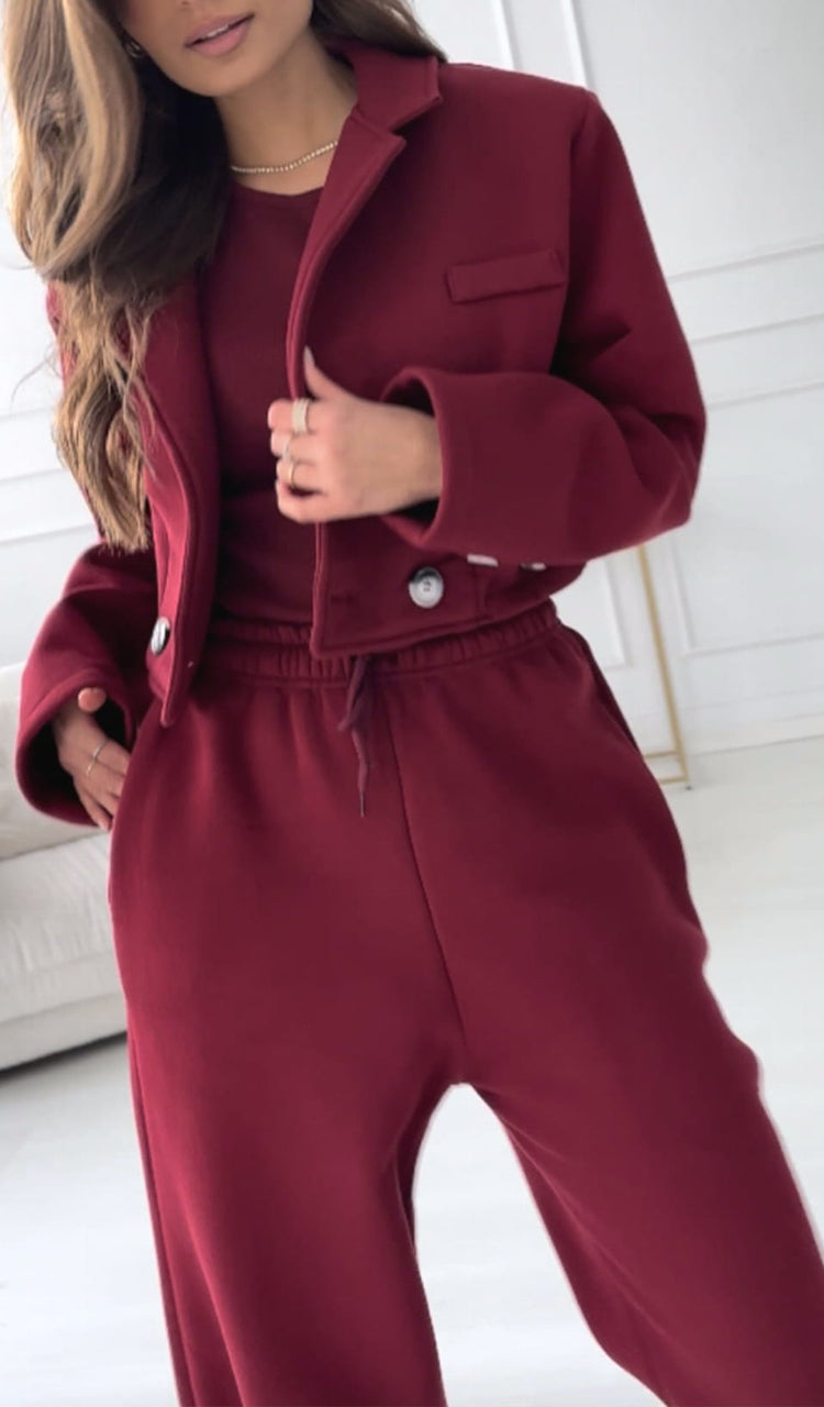 Damen Temperament Casual Zweiteiler