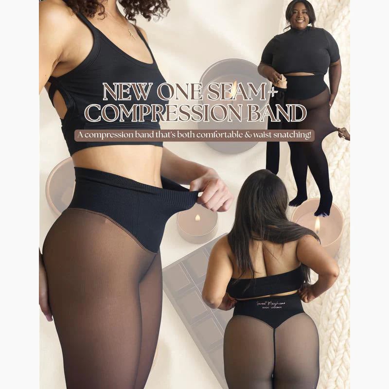 ⚡Plus de 20 000 vendus !❄️Leggings gainants en polaire à couture unique✨ Restez au chaud. Soyez sublime.💕