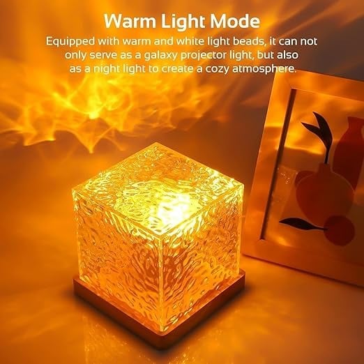 🔥LAST DAY SALE - 49% OFF✨Aurora Borealis Nachtlicht-Projektor – RGB Farbwechsel, Touch-Steuerung, Weihnachtsrabatt 🎄