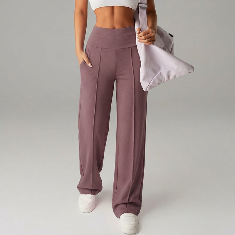 💕Einfache, locker sitzende Damenhose mit geradem Bein