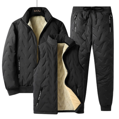 ❄️ Kuschelwohl Herren Thermo-Weste – leicht, winddicht & warm gefüttert (Fleece) 🔥