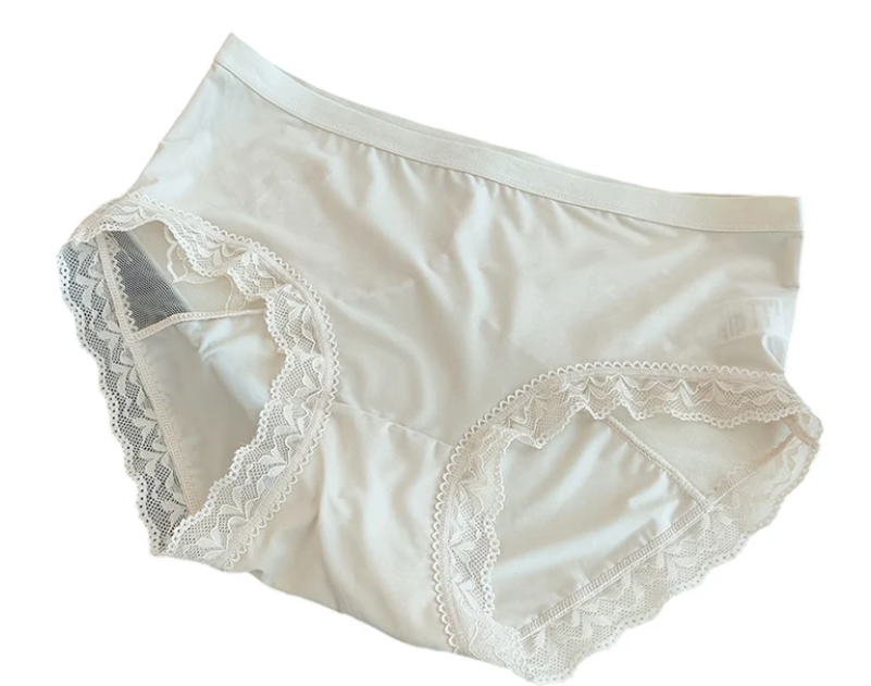 📢📢 Flash Sale⚡: Endet in 3 Stunden!⏰⏰ Weiche Spitzen-Slips für Damen mit mittlerer Leibhöhe