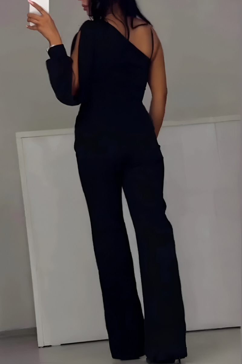 (Neuheiten) Kuschelwohl™ Moderner Jumpsuit mit weitem Bein (Wide Leg) – 🎄 Neue Farben & Weihnachts-Sale