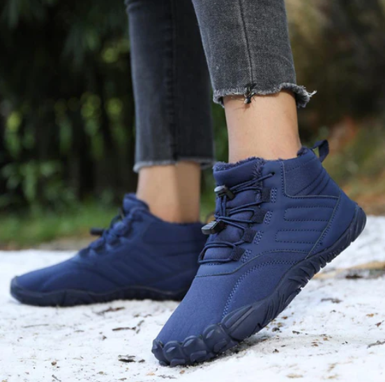 ❄️🧦Tolles Geschenk! Wasserdichte, verdickte, plüschgefütterte Wanderschuhe