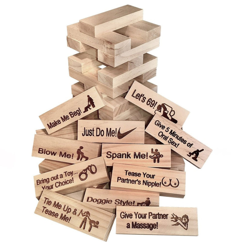 👩‍❤️‍💋‍👨Pärchen-Date: Jenga-Turmspiel 💕