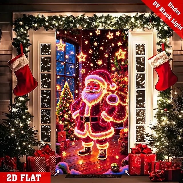 ⏰Christmas Limited Sale 49% OFF!!🎄Weihnachtstür-Deko für sofortige Festtagsdekoration