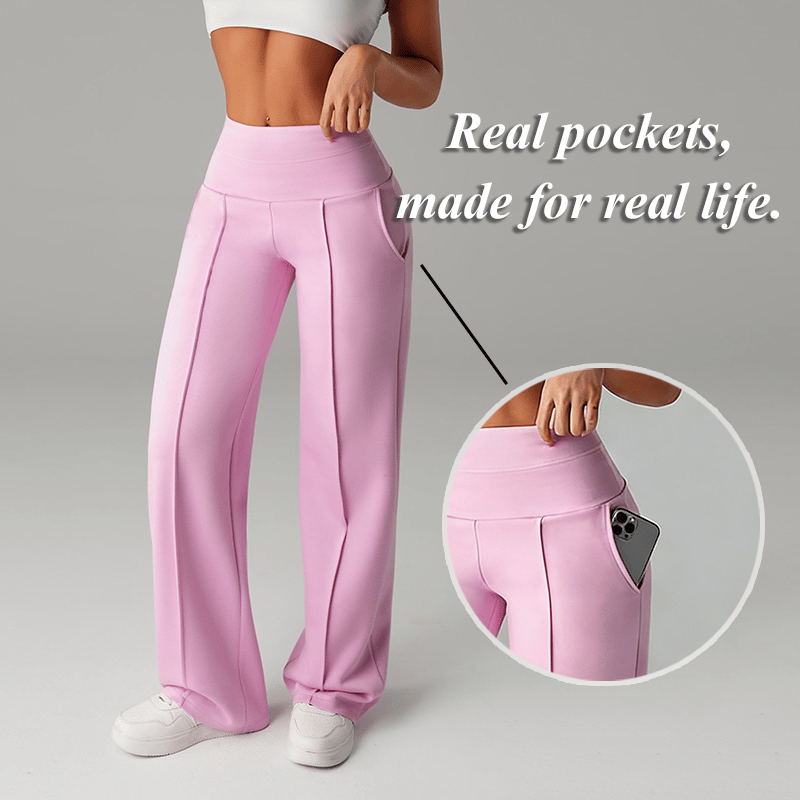 💕Einfache, locker sitzende Damenhose mit geradem Bein