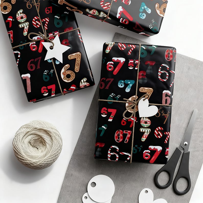 🔥SEULEMENT 50 % DE RÉDUCTION - 🎁 Papier cadeau de Noël – Emballez vos cadeaux avec style grâce à la tendance de Noël 🎄 