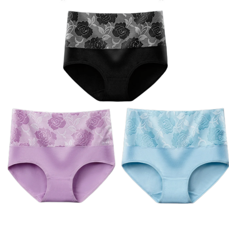 Culottes taille haute Kuschelwohl™ avec protection anti-fuites et effet ventre plat – 🎄 Offre exclusive de Noël 