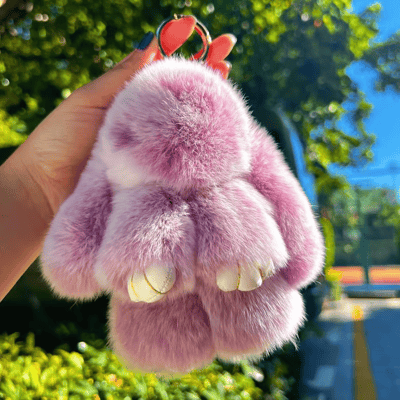 🔥Jusqu'à épuisement des stocks, 40 % de réduction !🎉Pendentifs pompons lapins doux faits main