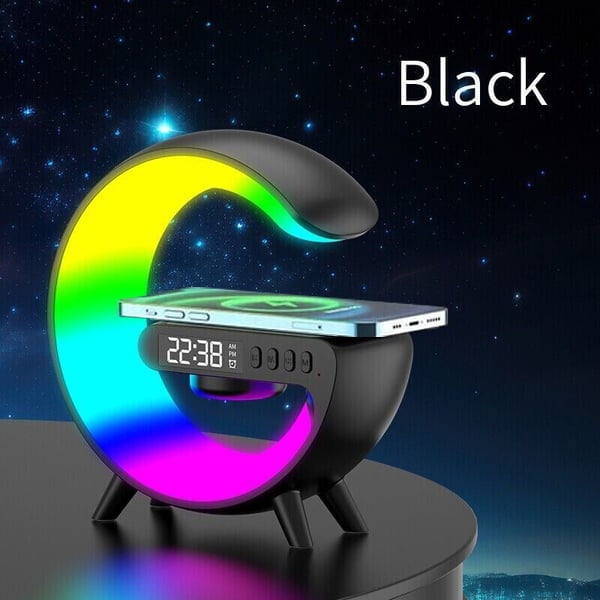 🎁Last Day Sale 49% OFF🔥Kuschelwohl Multifunktionaler Bluetooth-Lautsprecher – Farbwechsel, kabelloses Laden & Wecker, jetzt im Weihnachtsrabatt 🎄
