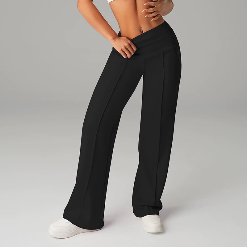 💕Einfache, locker sitzende Damenhose mit geradem Bein