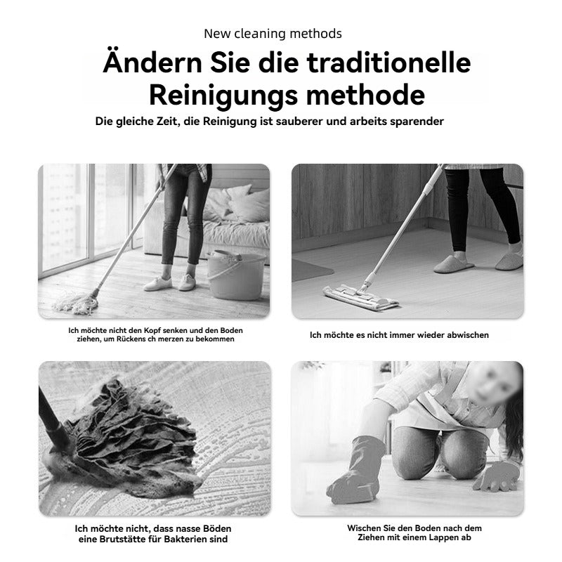 Kabelloser Elektro-Wischmopp – 2-in-1 Sprüh- & Wischsystem mit Winter-/Neujahrsrabatt ❄️🧼