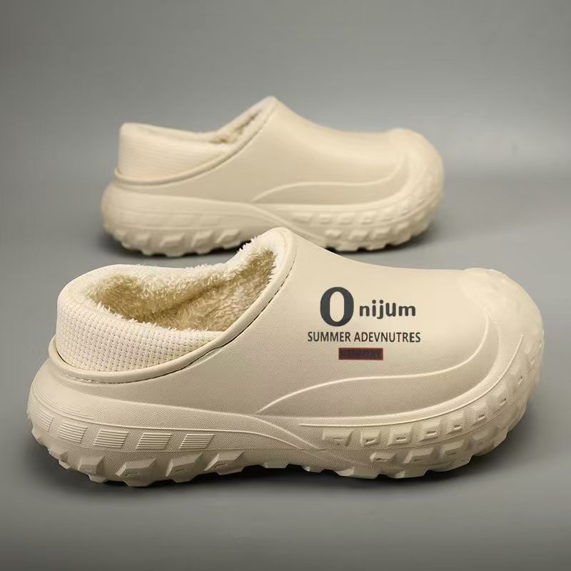 Kuschelwohl® Premium Herren-Winterpantoffeln – Wasserdicht, Tierfreundlich & Echte Wolle | 🎄 Großer Weihnachts-Sale