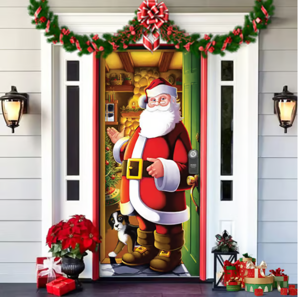 🌟🌟Décorations de Noël pour la porte d'entrée 2025 