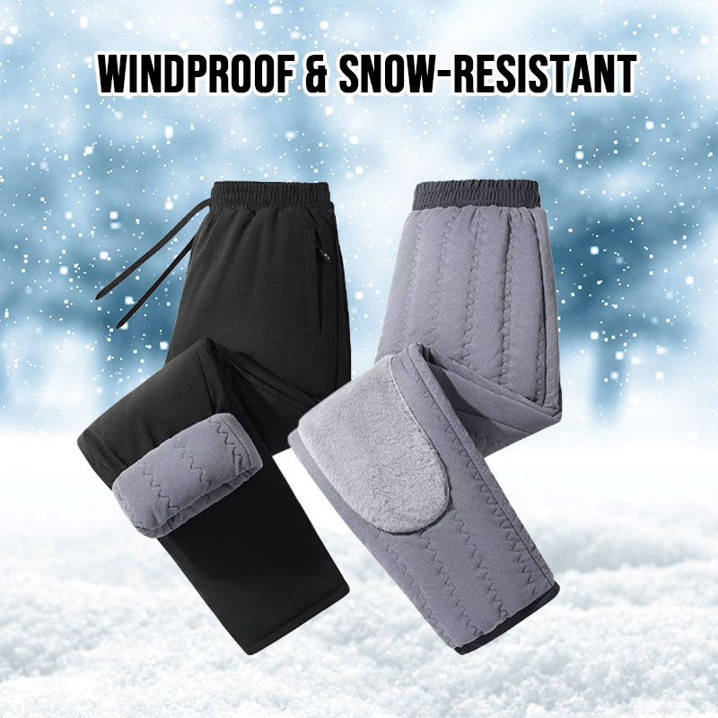 🎄Christmas Sale-Up to 50% OFF🏆Ultimative Kälteschutz-Thermohose mit Knieschutz – Hält warm im extremen Winter