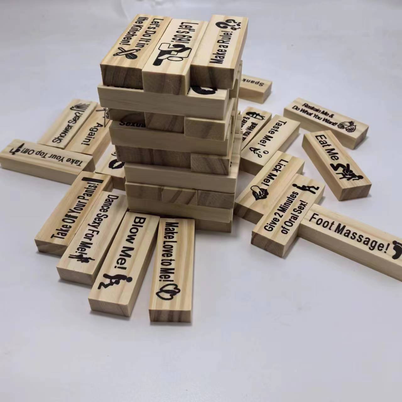 👩‍❤️‍💋‍👨Pärchen-Date: Jenga-Turmspiel 💕