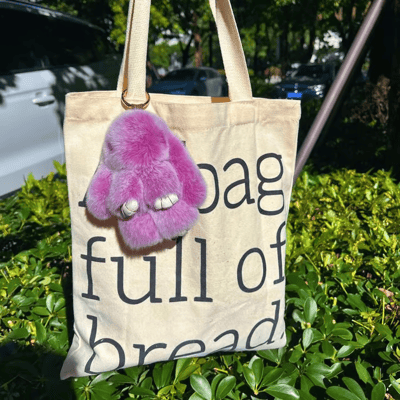 🔥Solange der Vorrat reicht 40 % Rabatt!🎉Handgemachte weiche Bunny PomPom-Anhänger