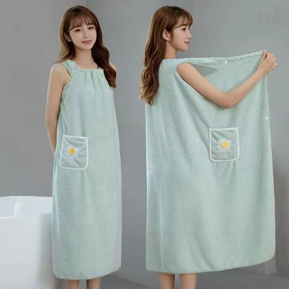 (1+1 GRATIS) Kuschelwohl™ Ultra-Softes Wellness-Badetuch zum Anziehen – 🎄 Großer Weihnachts-Sale