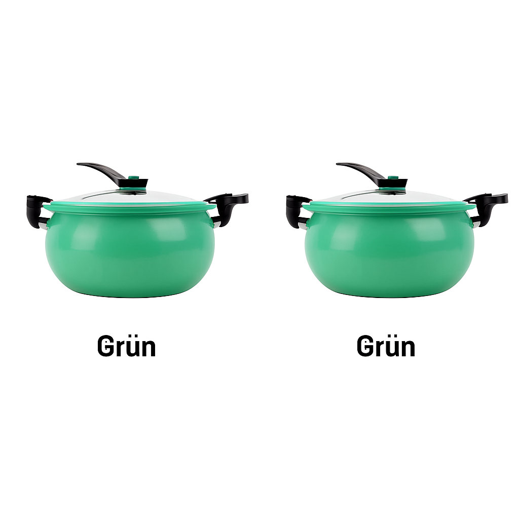 🔈🔈50 % Rabatt🧑‍🍳Empfohlen von einem Michelin-Koch🏆Großer, multifunktionaler Schnellkochtopf mit Antihaftbeschichtung