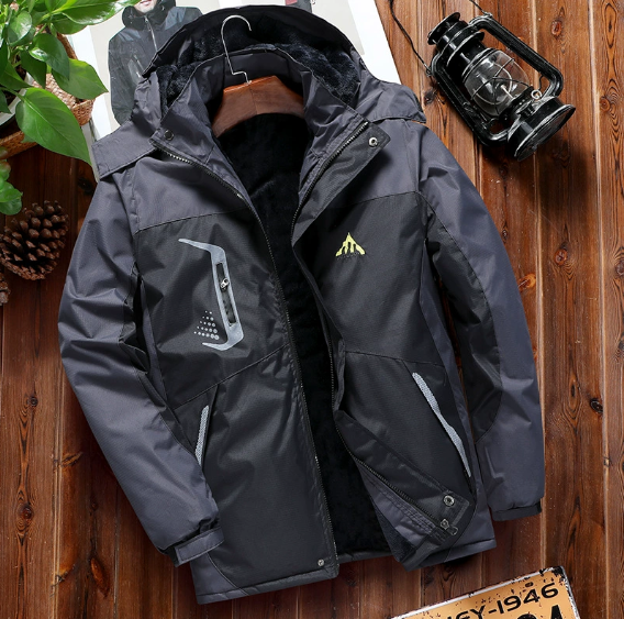 Veste d'hiver douillette à capuche – élégante et chaude pour l'hiver ! ❄️🧥