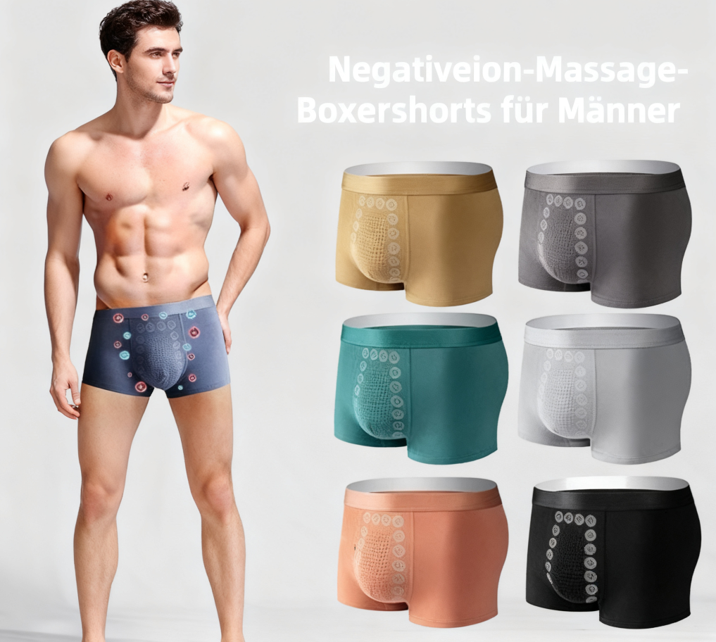 🔥Kaufen Sie 1 und erhalten Sie 3 Stück🔥Unterwäsche für Herren mit energetischer Massage und Magnetfeldtherapie
