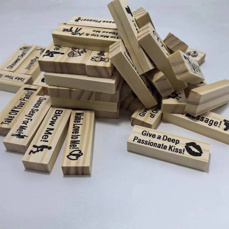 👩‍❤️‍💋‍👨Pärchen-Date: Jenga-Turmspiel 💕