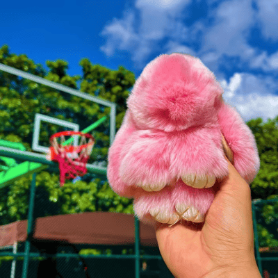 🔥Jusqu'à épuisement des stocks, 40 % de réduction !🎉Pendentifs pompons lapins doux faits main