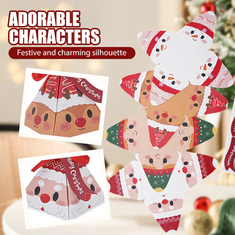 Coffret cadeau triangulaire de Noël 🎄