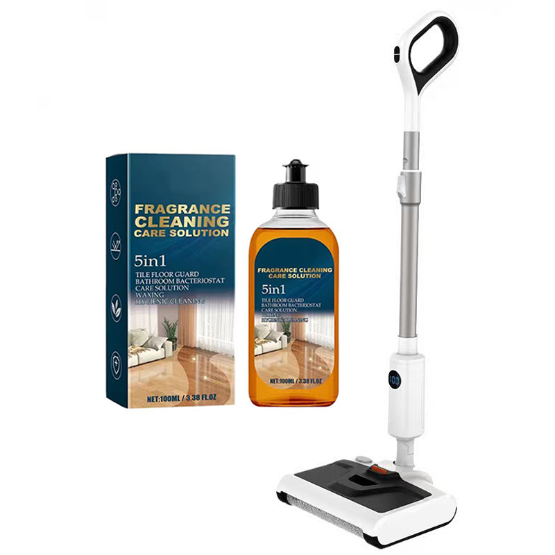 Nass- und Trockenstaubsauger Selbstreinigend Kabellos Bodenreiniger Leichter Mopp für Hartböden Tierhaare Essensreste Rundum-Reinigung ohne Auslass