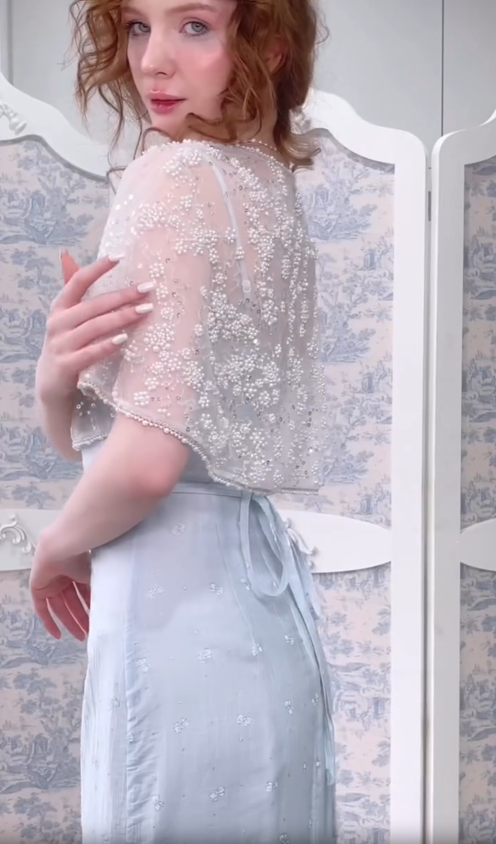 Kuschelwohl Eisprinzessin-Partykleid für Mädchen – Funkelndes Kleid für Weihnachten & Feste 🎄✨
