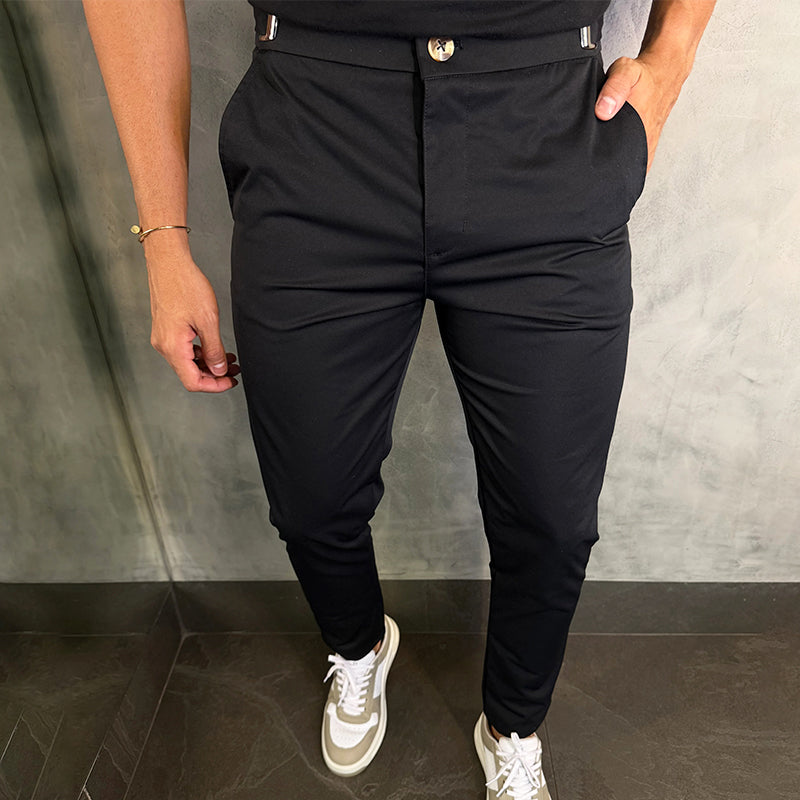 Pantalon slim stretch pour homme – Élégant et confortable | 50 % de réduction pour le Black Friday ! 🎁