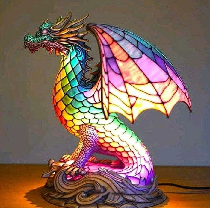 LED Resin Nachtlicht - Kreatives Tier-Skulpturen-Dekor für den Tisch | 50% RABATT 🌟🐾