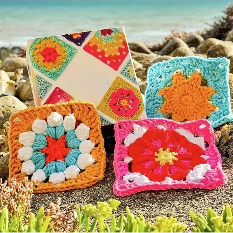 Granny Square Muster-Deck