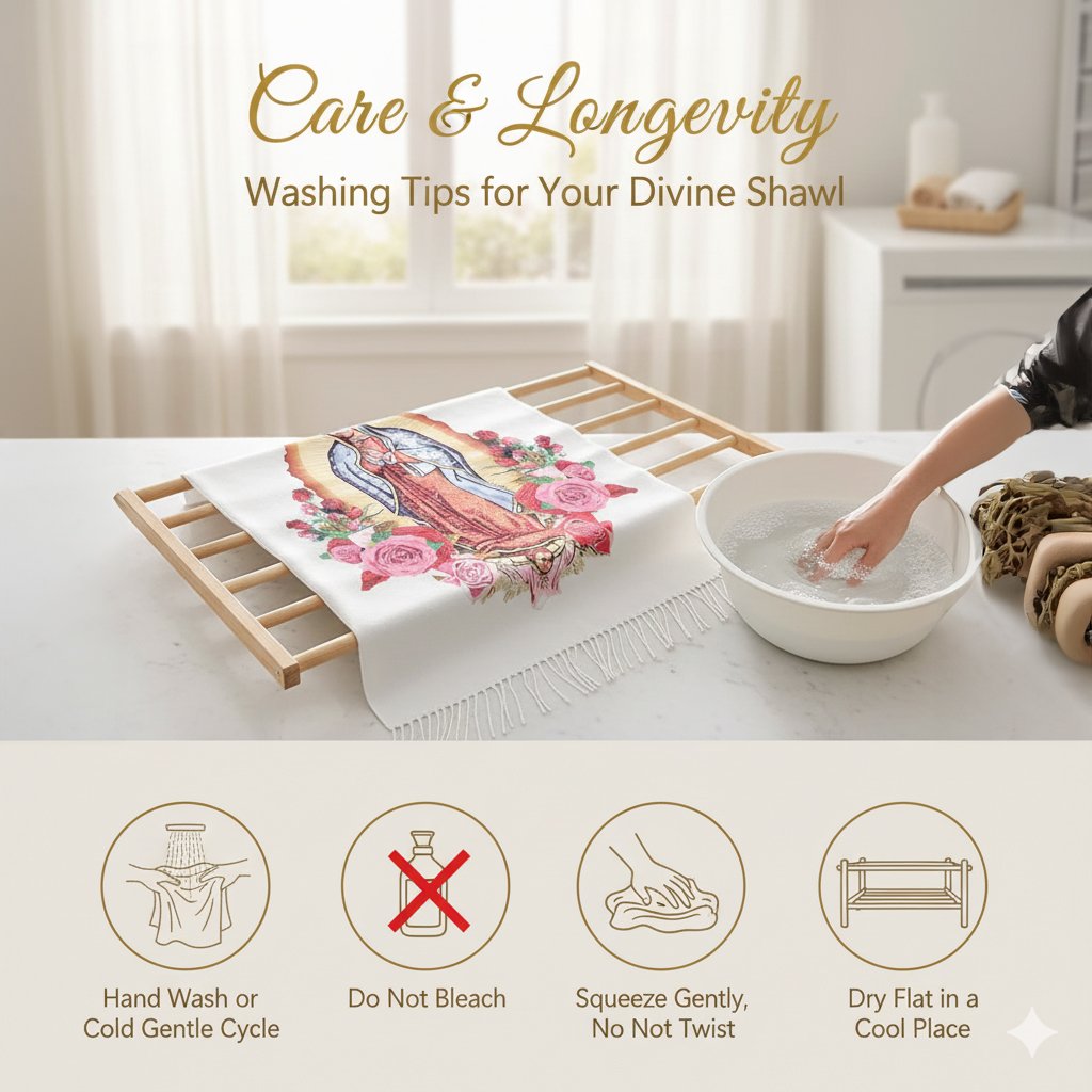 🎄Heavenly Grace“ Schal – Göttliche Eleganz & spirituelle Wärme 💫🧣