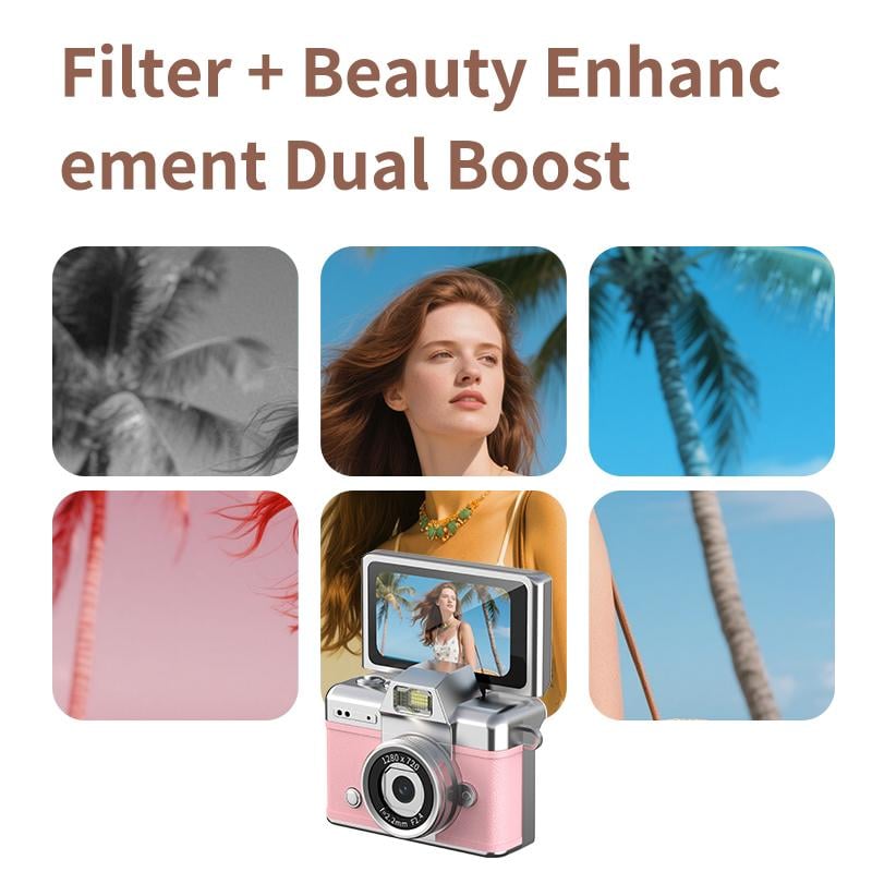 Mini-Digitalkamera mit 1,47 Zoll LCD-Bildschirm