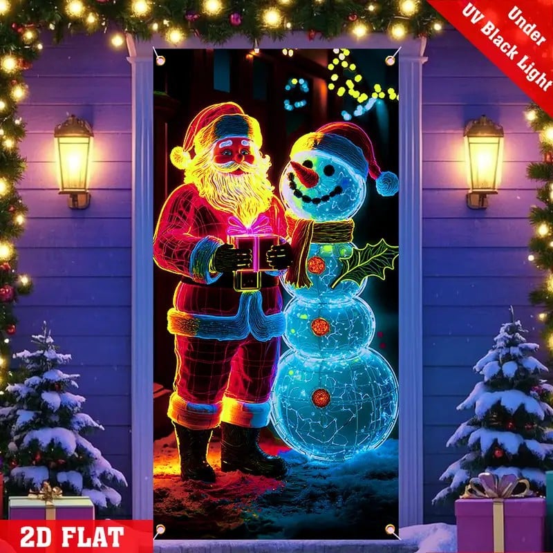⏰Christmas Limited Sale 49% OFF!!🎄Weihnachtstür-Deko für sofortige Festtagsdekoration