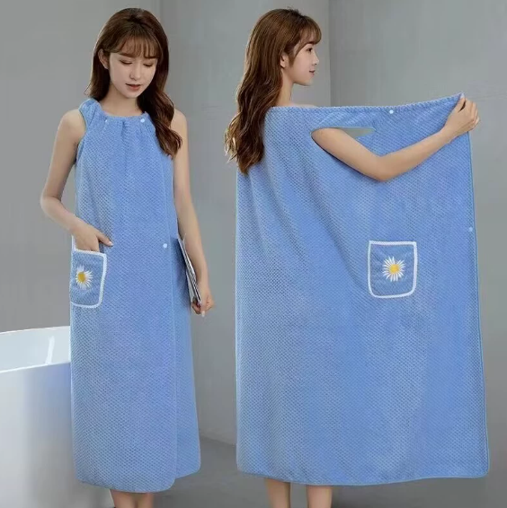 (1+1 GRATIS) Kuschelwohl™ Ultra-Softes Wellness-Badetuch zum Anziehen – 🎄 Großer Weihnachts-Sale