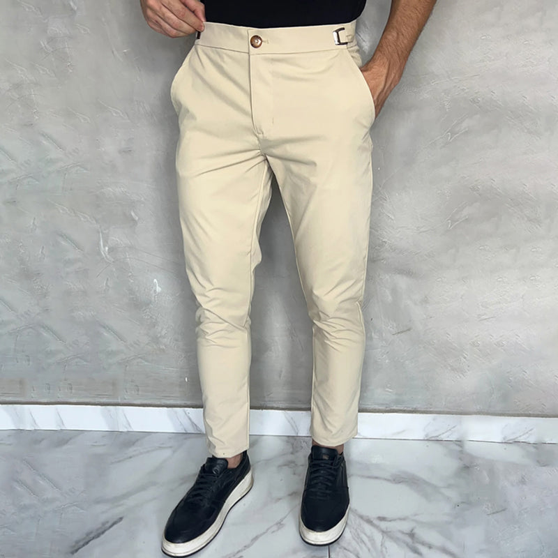 Pantalon slim stretch pour homme – Élégant et confortable | 50 % de réduction pour le Black Friday ! 🎁