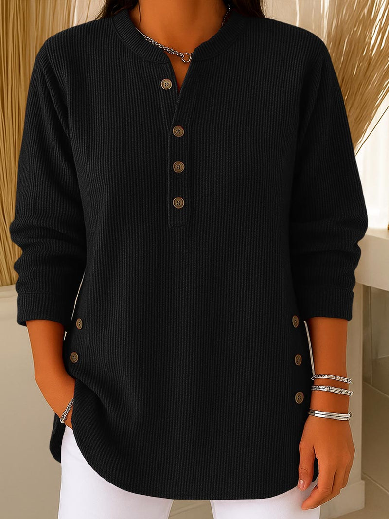 Pull en maille pour femme – Col rond confortable, manches longues et coupe décontractée | Promotions de Noël hiver 2025 – Jusqu'à 40 % de réduction 