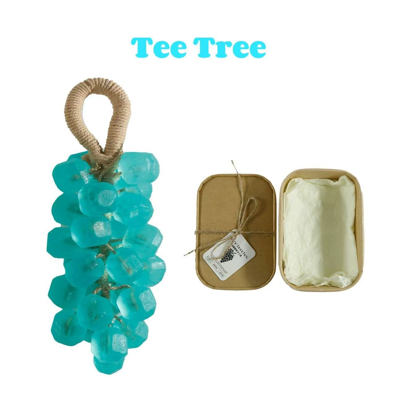 Handgefertigte Kristalltraubenseife – Personalisierte Duftseife mit Lavendelduft 🌿 | Weihnachtsaktion: Bis zu 40 % Rabatt!