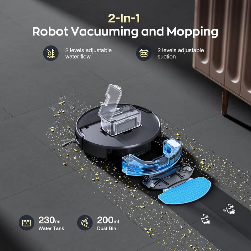 Kuschelwohl All-in-One-Roboterstaubsauger – Leistungsstark, Smart & Jetzt im Winter-/Neujahrsrabatt 🤖❄️