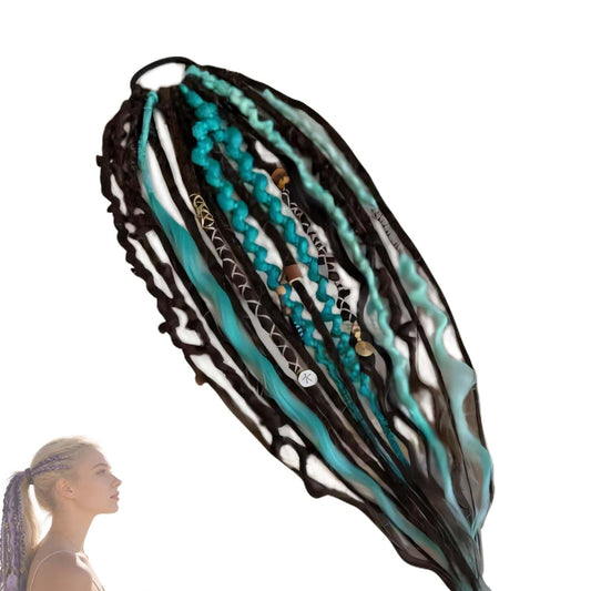 👩🏼‍🦱Elastischer Dreadlock-Pferdeschwanz, Salty Soul