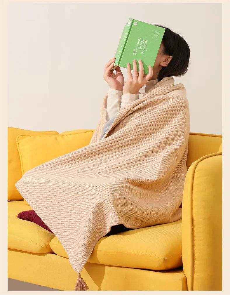 Kuschelwohl Beheiztes Winter-Cape – Tragbarer Heizschal mit USB, Weihnachtsrabatt & 1 Stück versandfrei 🎄