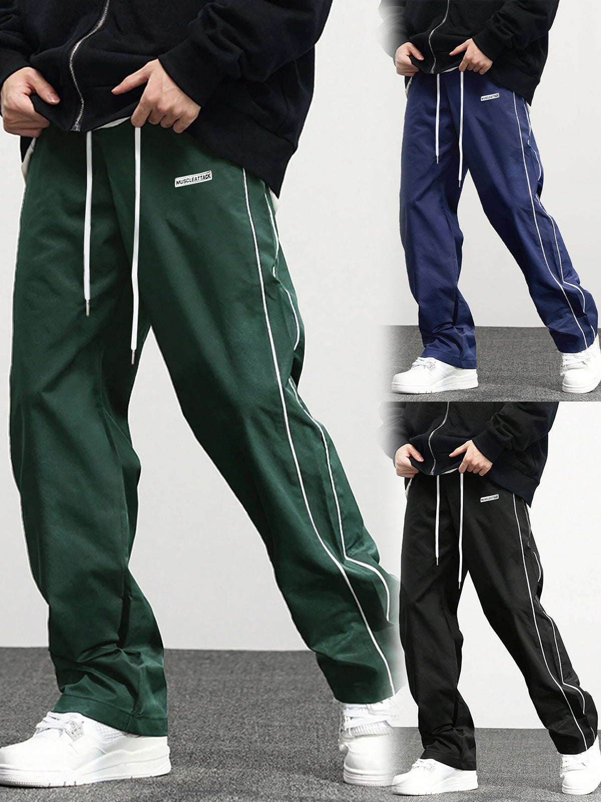 Kuschelwohl® Retro High-Street Jogger (EU-Größen) – lässige Bündchenhose 🧢 | -40% Deal