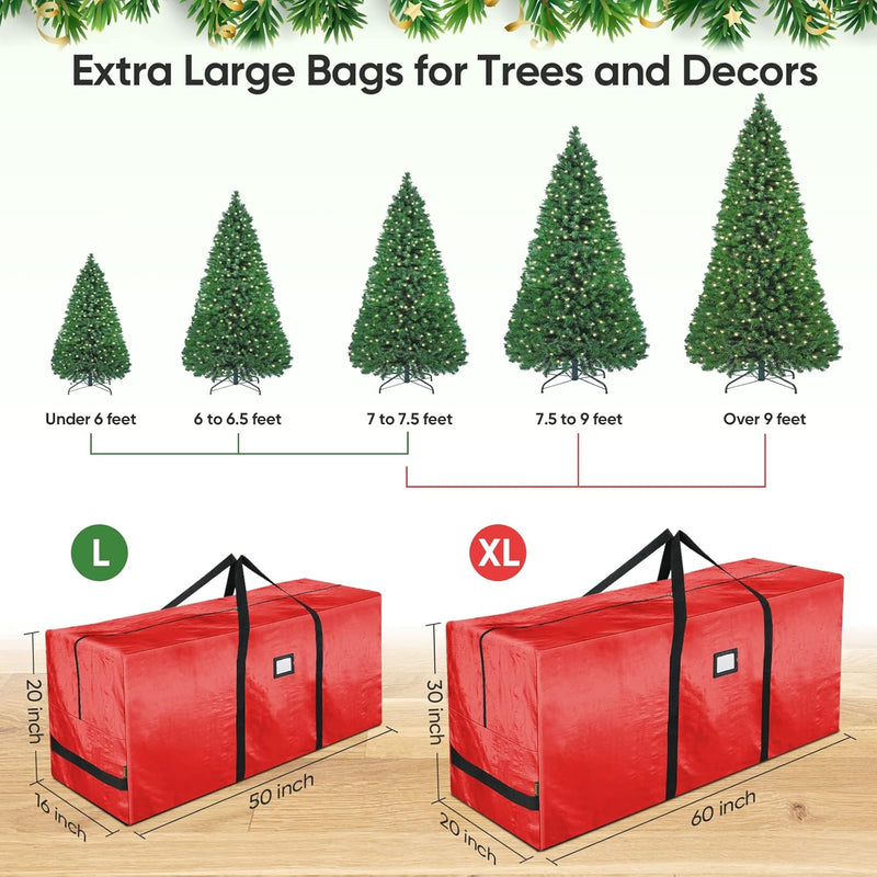 🎅Weihnachtsverkauf 50 % Rabatt🌟Weihnachtsbaum-Aufbewahrungstasche, strapazierfähig und wasserdicht 🎄